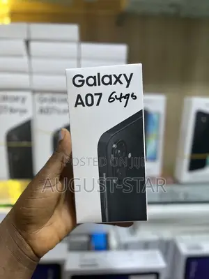 New Samsung Galaxy A07 4G 64 GB Black