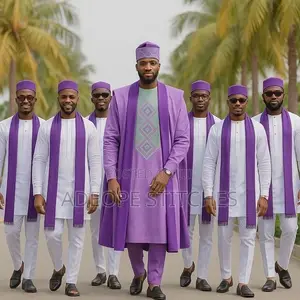 Royalty Groomsmen Agbada