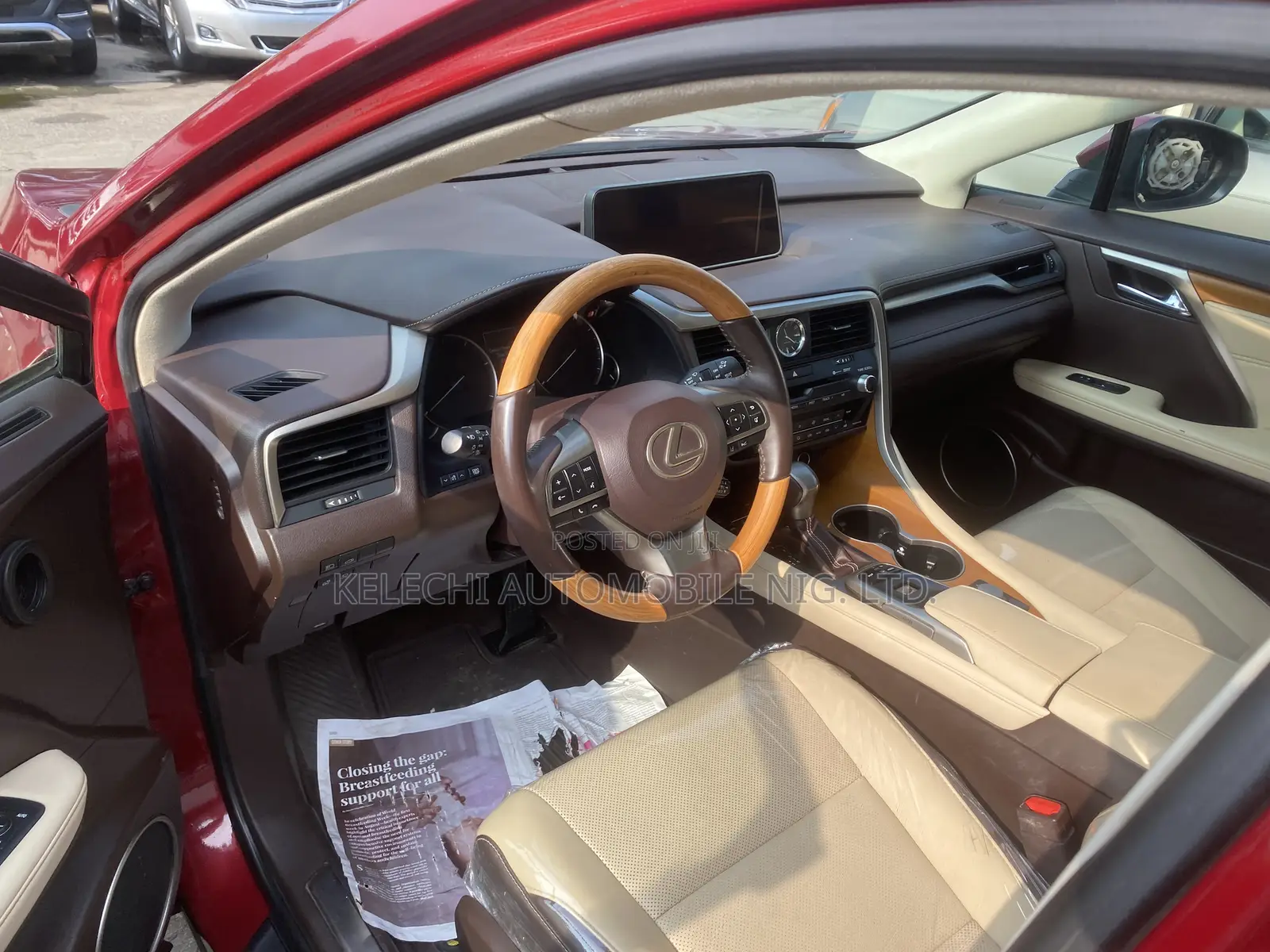 Lexus RX 350 AWD 2018 Red