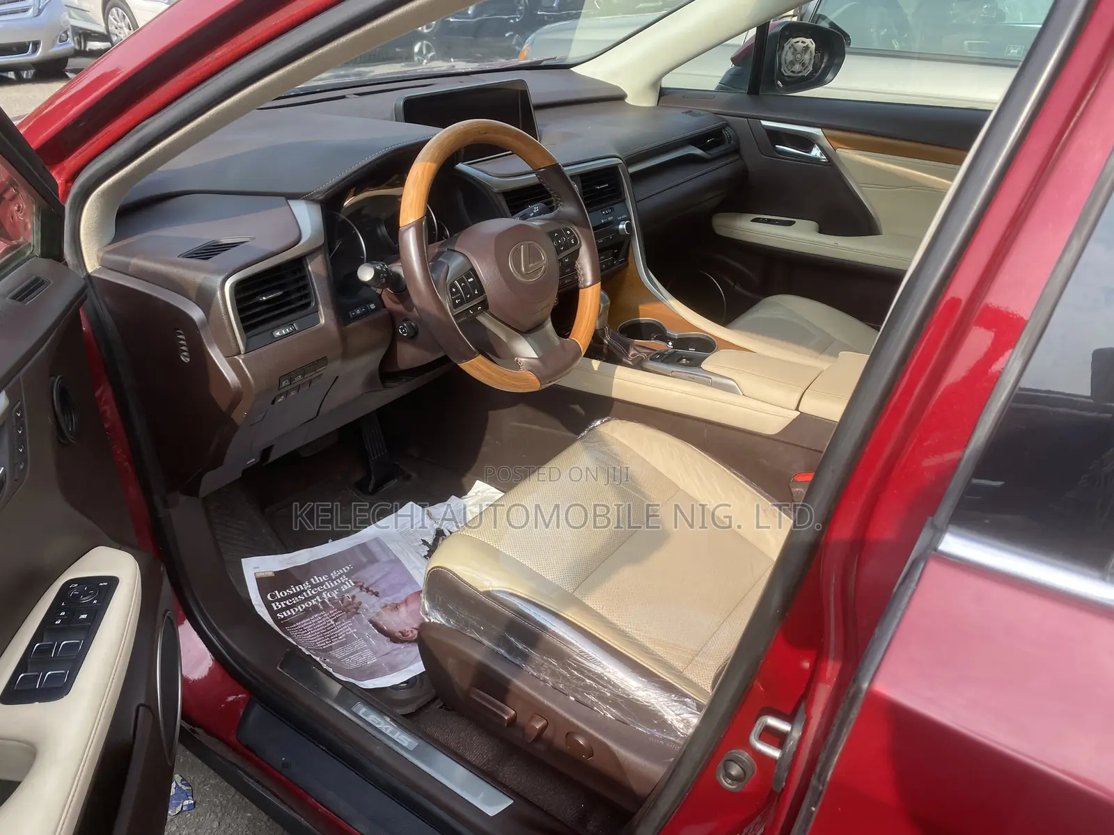 Lexus RX 350 AWD 2018 Red