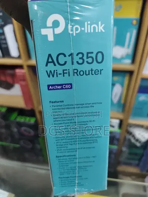 Tp Link Ac1350 Wi-Fi Router Dual Archer C60