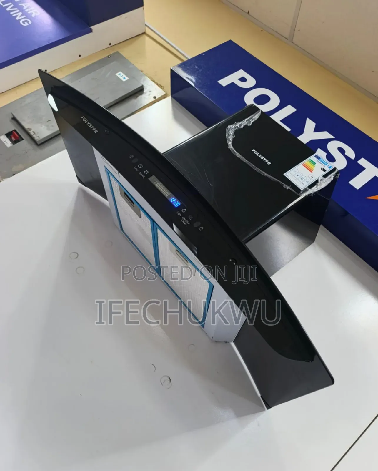 Original Polystar 90cm Voice Command Inverter Automatic Heat Extractor