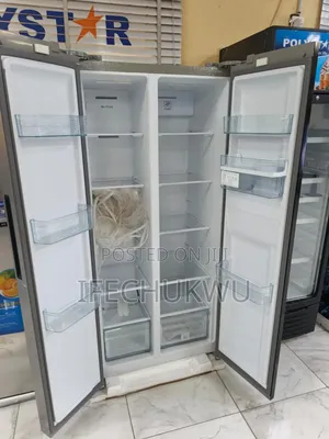 Original Polystar 550litters Side by Side Inverter Fridge Freezer