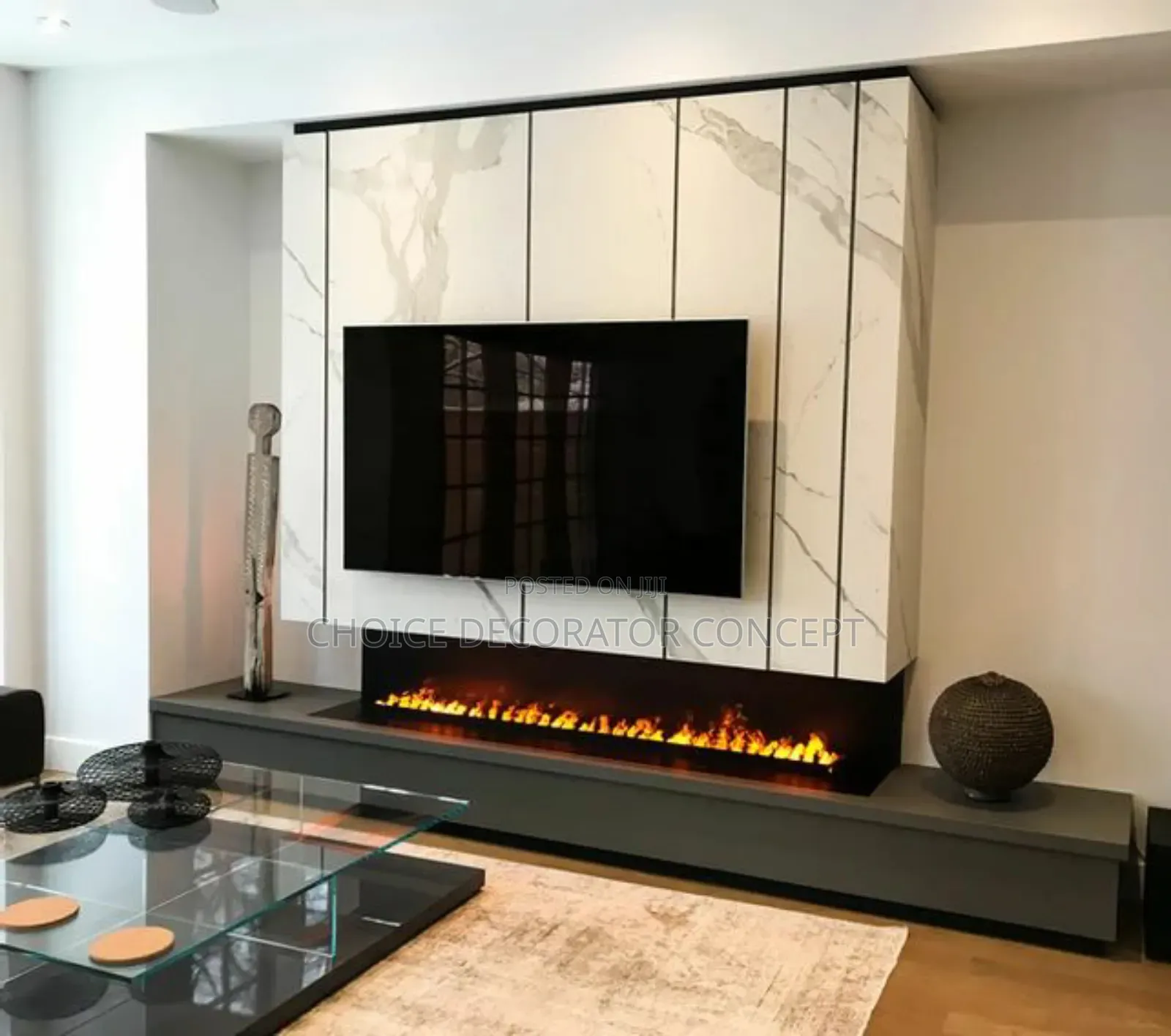 Artificial Flame Fireplace