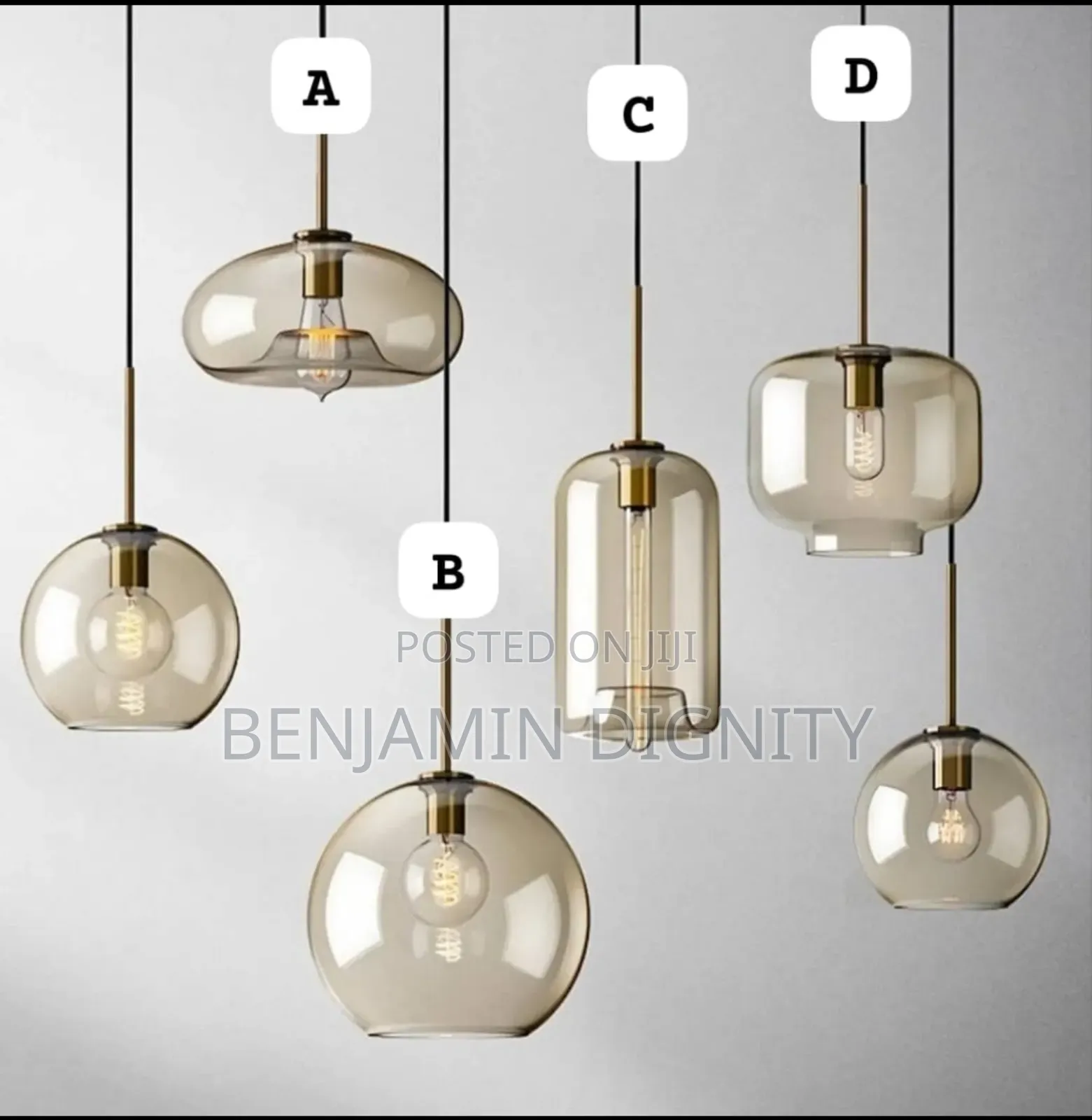Single Dropped Pendant Light