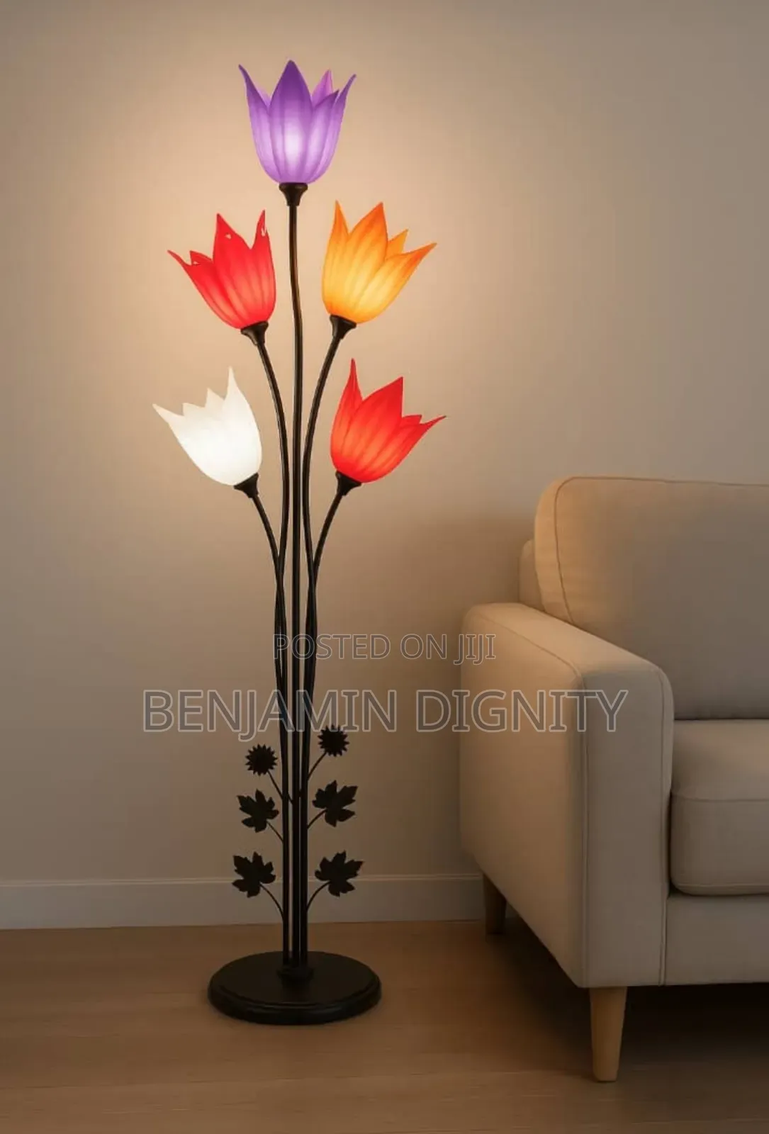 Standing Flower Side Light