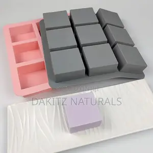 Soap Molds 9 Cavities Square