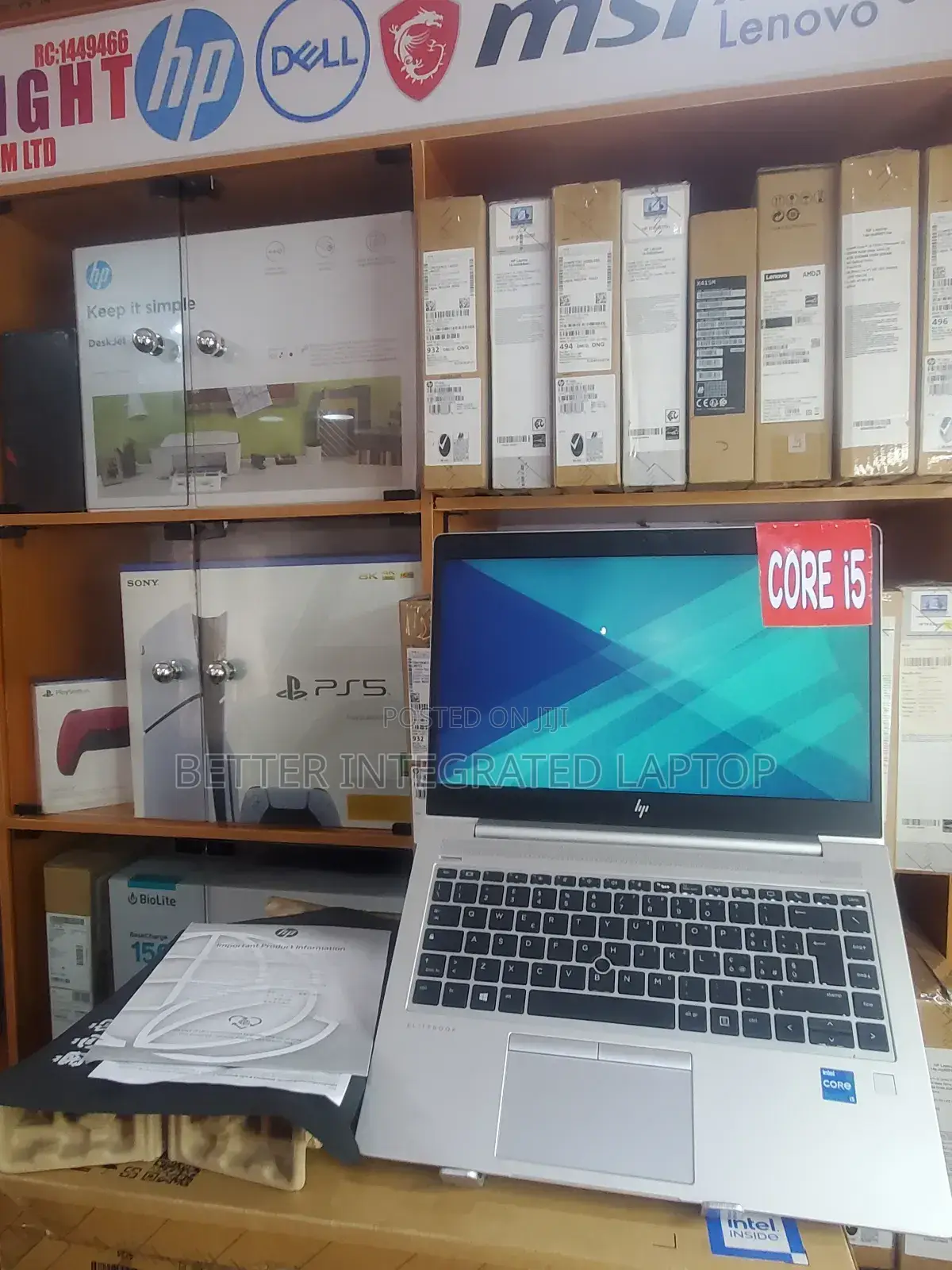 New Laptop HP ProBook 450 8GB Intel Core i5 SSD 512GB