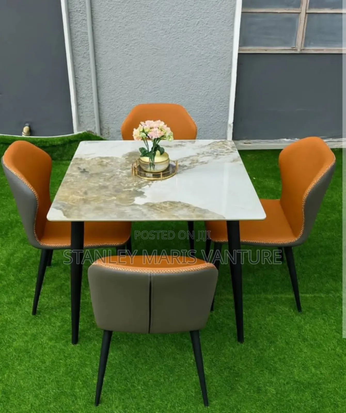 Four Seater Marble Dinning Set