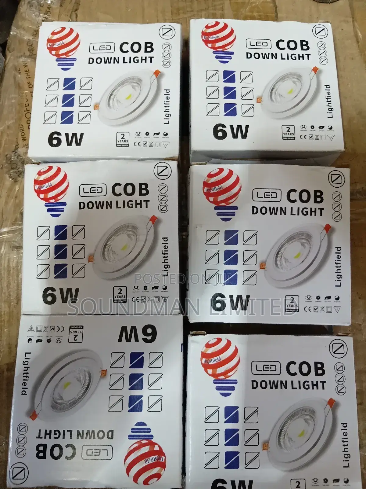 Led Pop Spot Light 6w