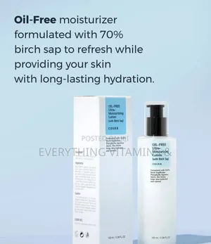 Cosrx Oil-Free Ultra-Moisturizing Lotion With Birch Sap