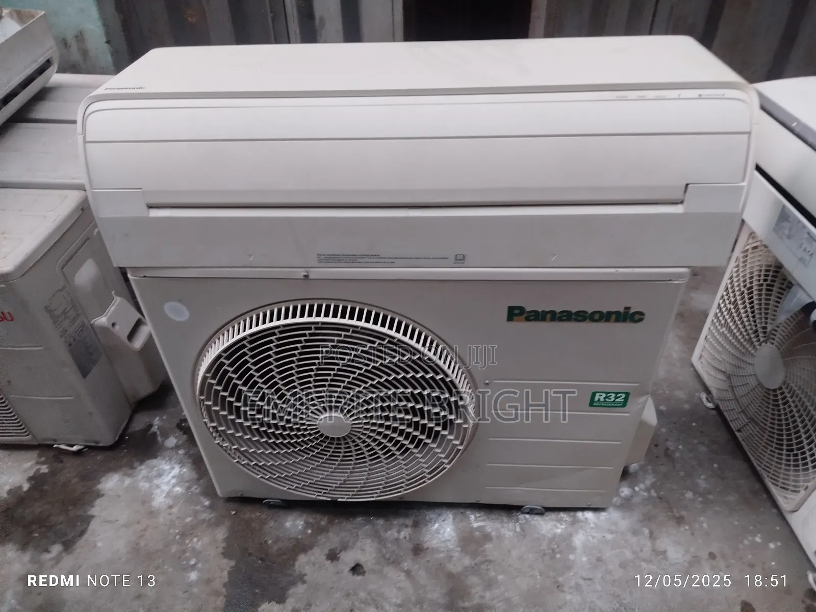 Panasonic Inverter 1.5 Hp R32 Gass