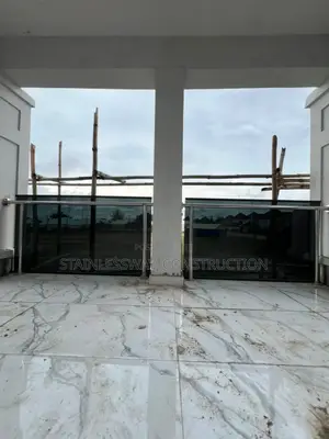 Balcony Dark Grey Handrails at Lokogoma
