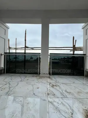 Balcony Dark Grey Handrails at Lokogoma