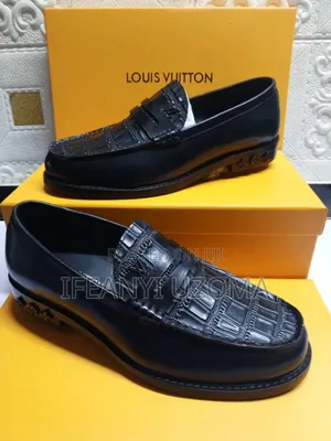 Classic Designs Louis Vuitton Genuine Italian Leather Shoe