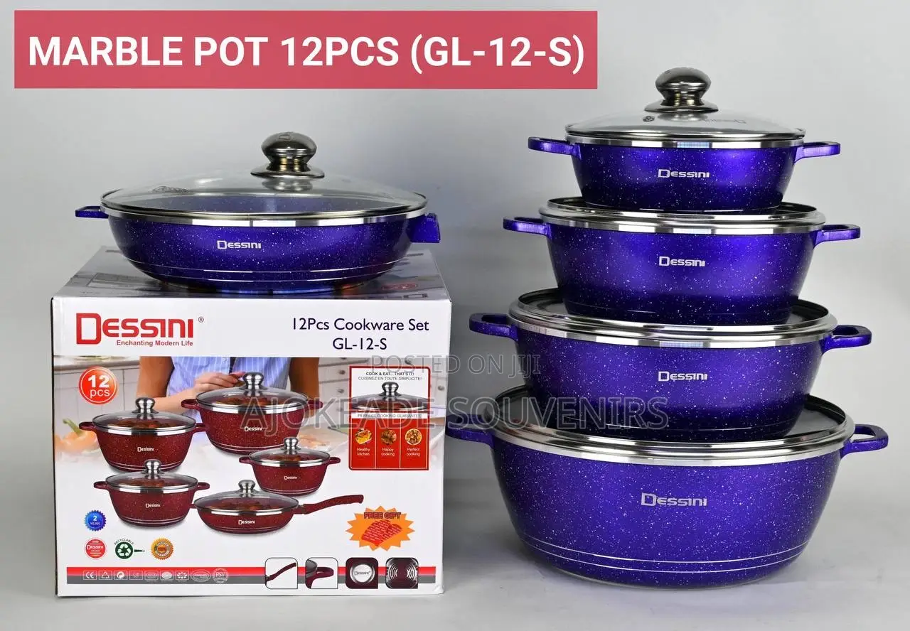 12pcs Dessini Cookware Set