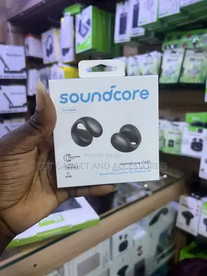 Soundcore C40i Open-Ear Clip-on Earbuds by Anker.