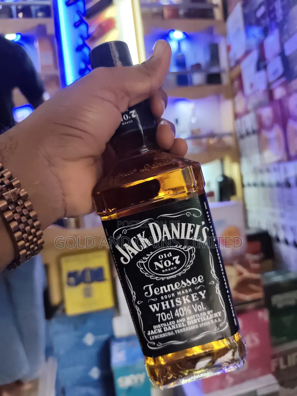 Jack Daniels No. 1 70cl (6bts)