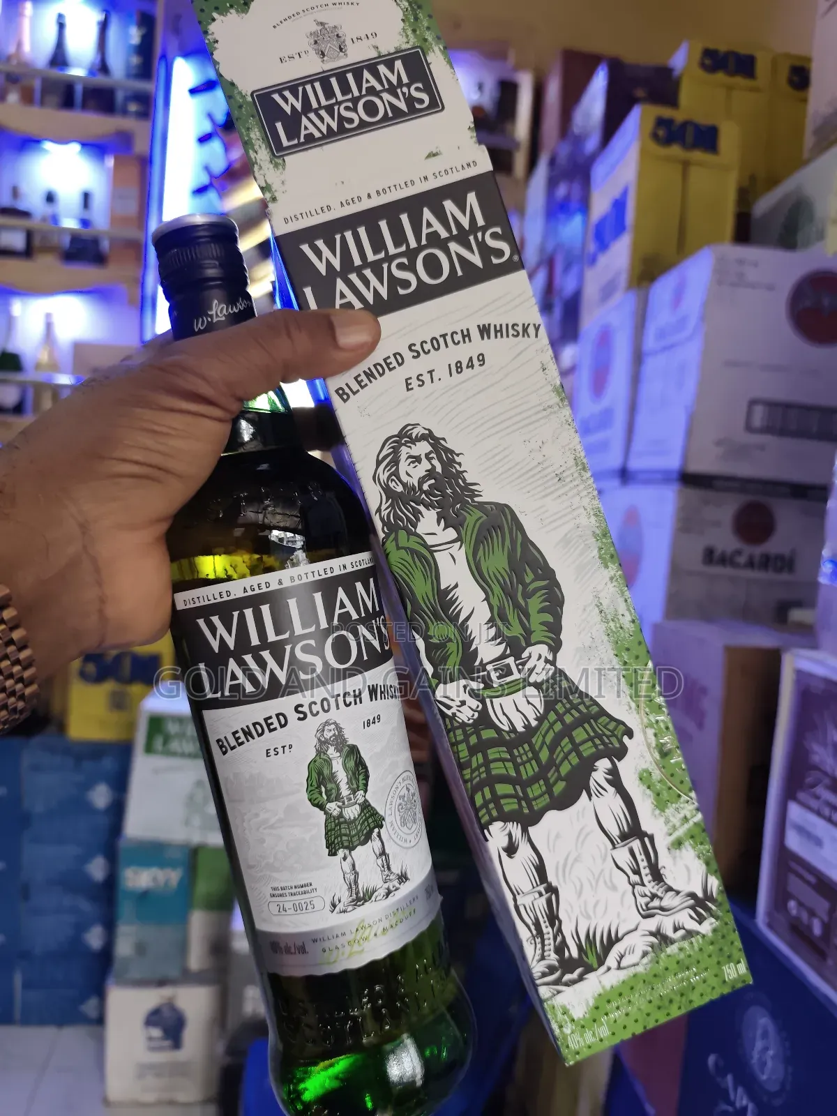 William Lawson's 12btls
