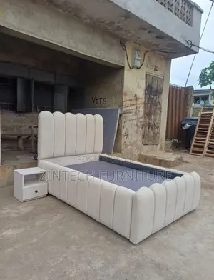 Perfectly Made 4 and 1/2 by 6 Bed Frame