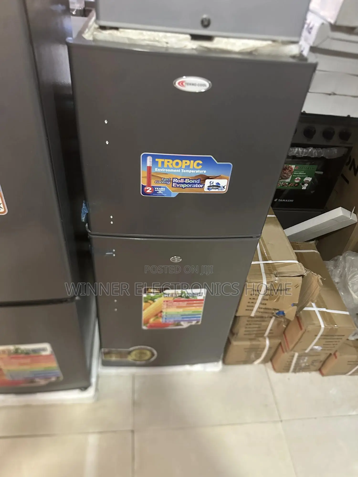 Tekno Cool Refrigerator 170 Liters Energy Saving