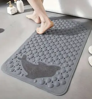 Anti Slip Toilet Bathroom Mat With Gripping Suctions
