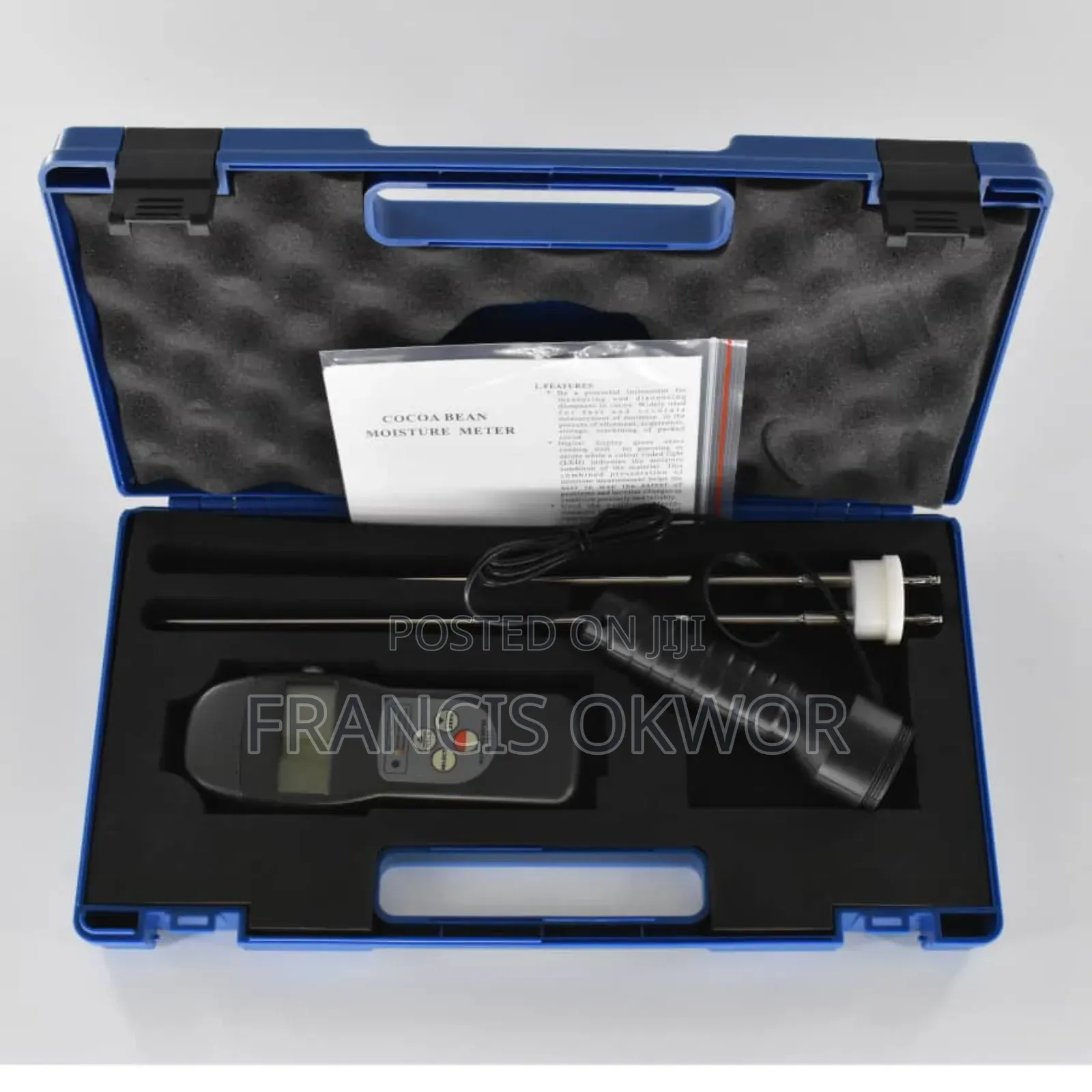 Moisture Meter for Cocoa Beans