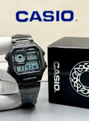 High Quality Luxury Casio Dualtime Chain Wristwatches