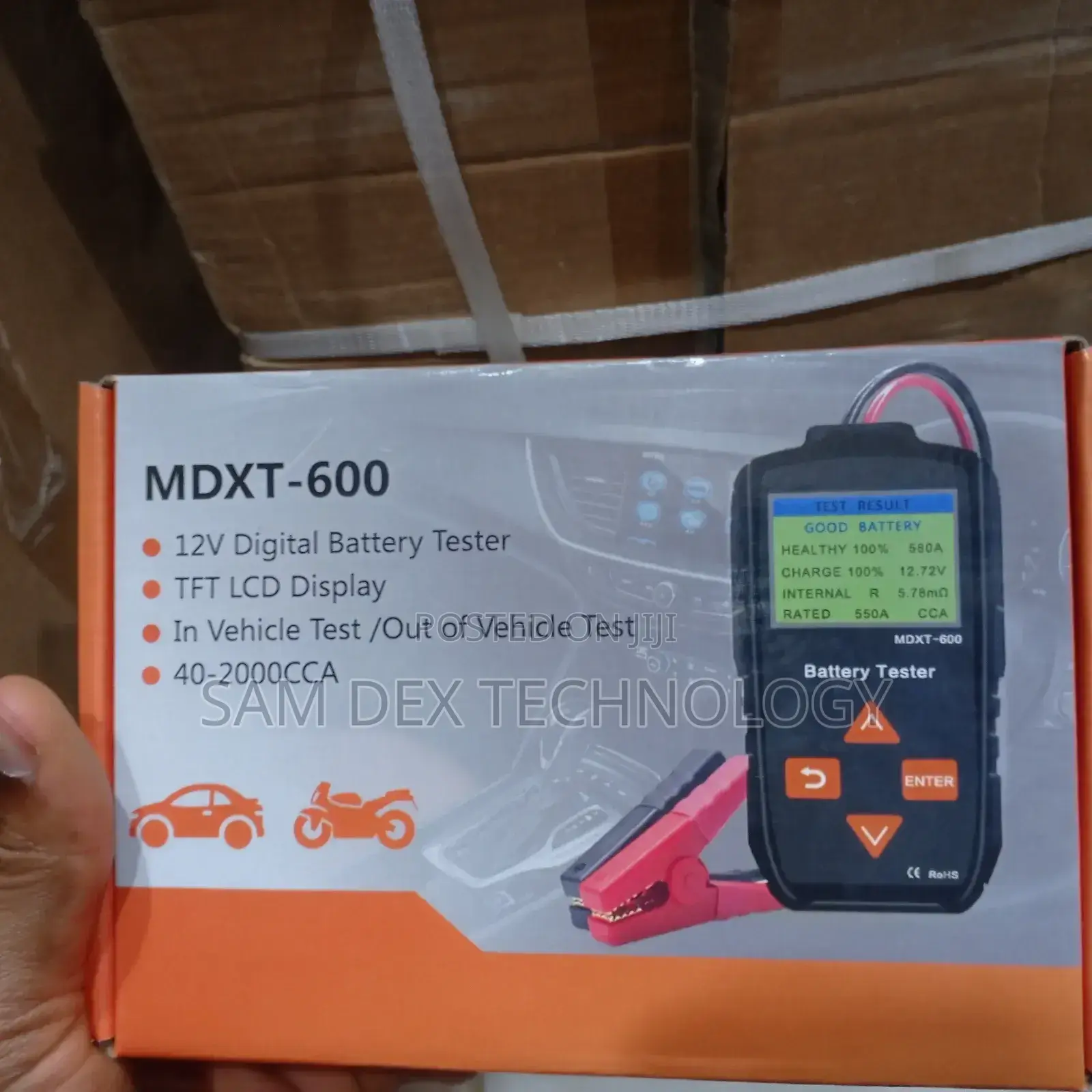MDXT - 600 Battery Tester