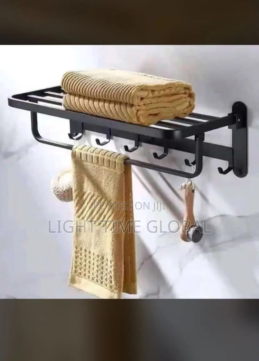 Black Towel Reck