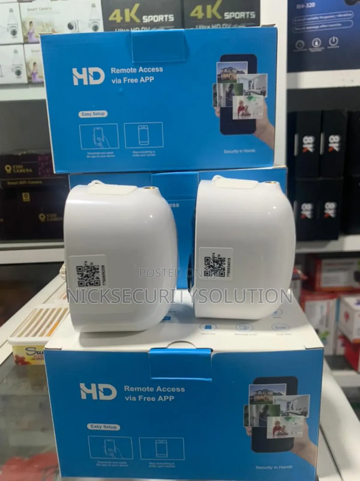 Smart Rechargeable Battery Camera