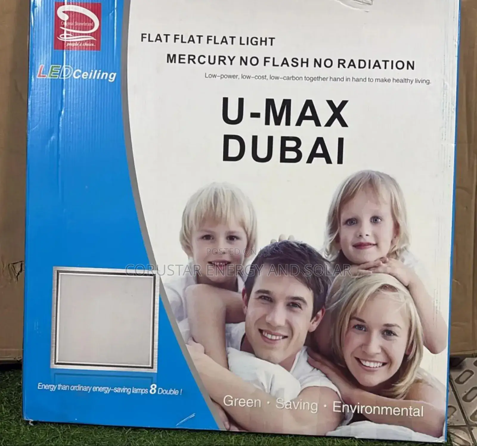 600mmx 600mm 50wat Ceiling Light Best Commercial Use - Umax Dubai Led*