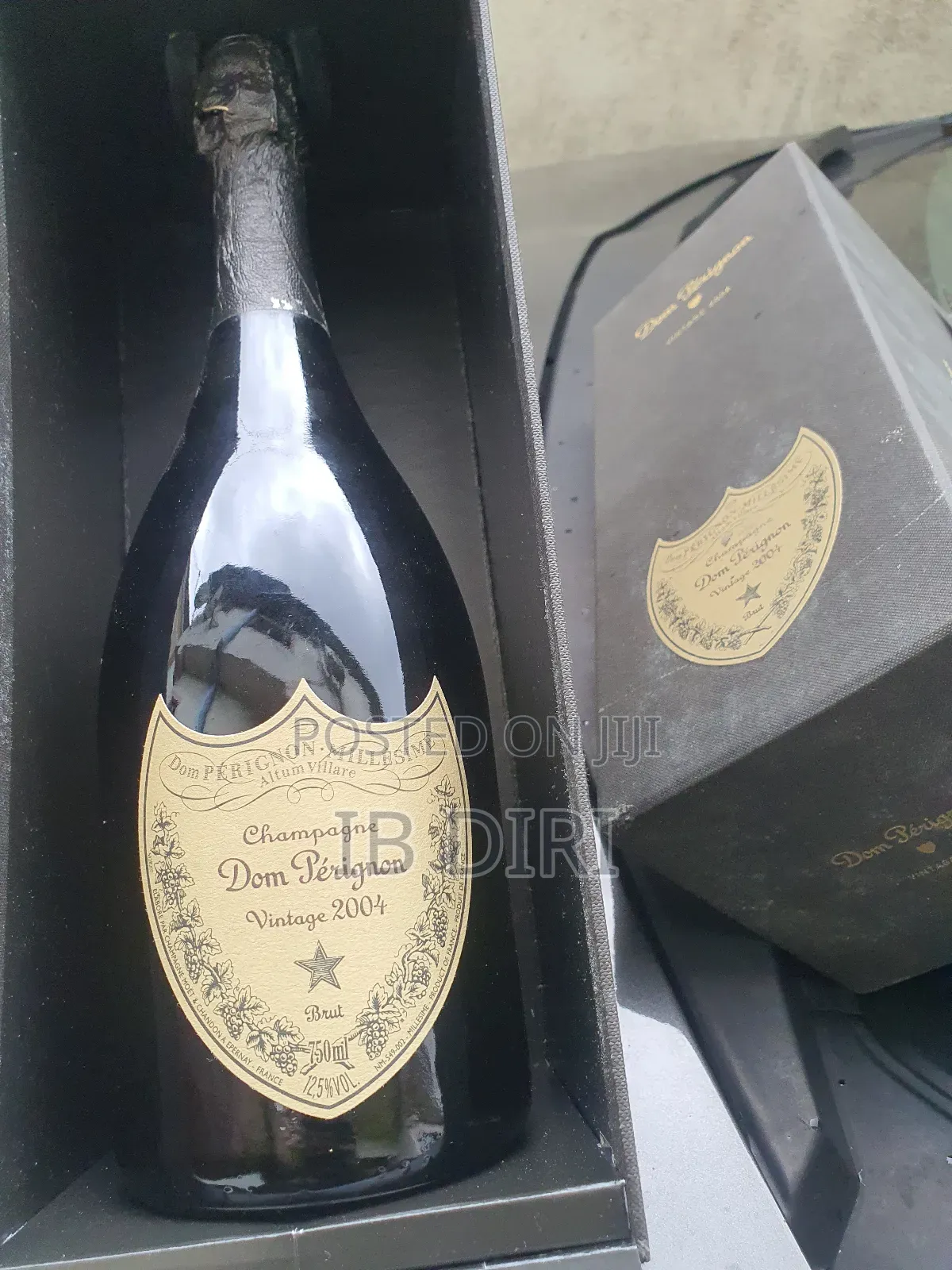 Dom Perignon and Moet Champagne
