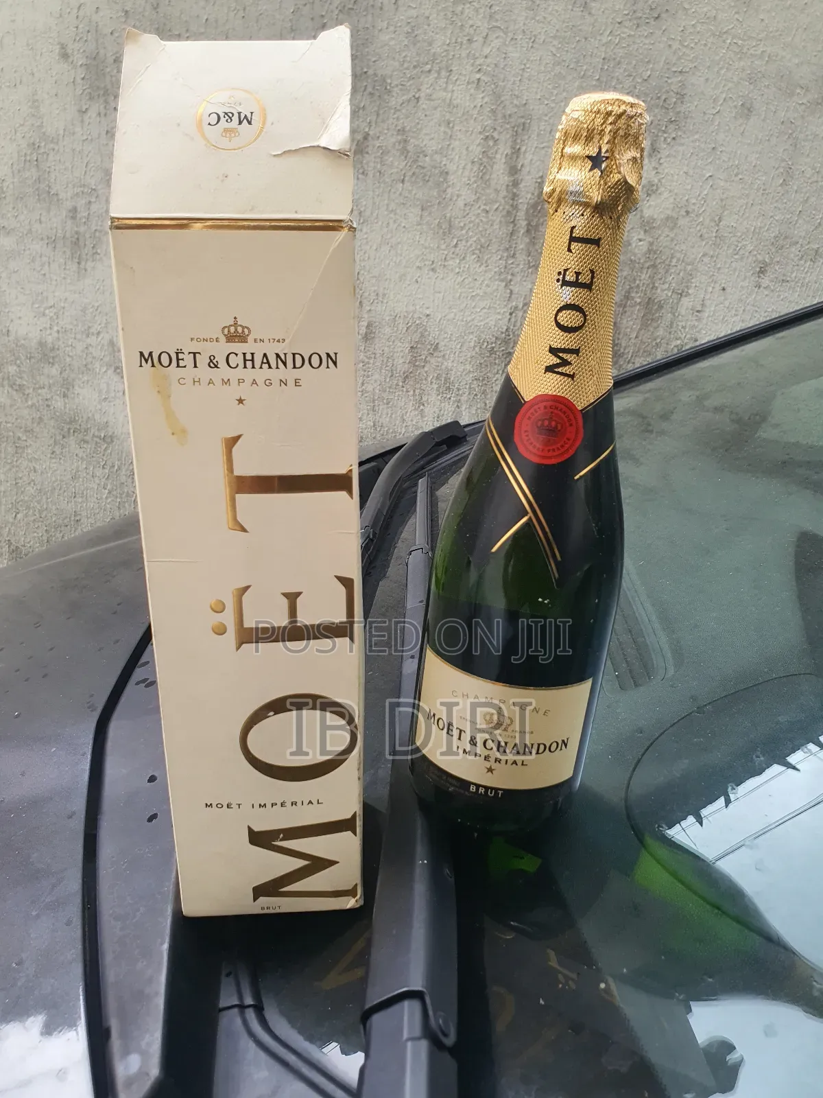 Dom Perignon and Moet Champagne