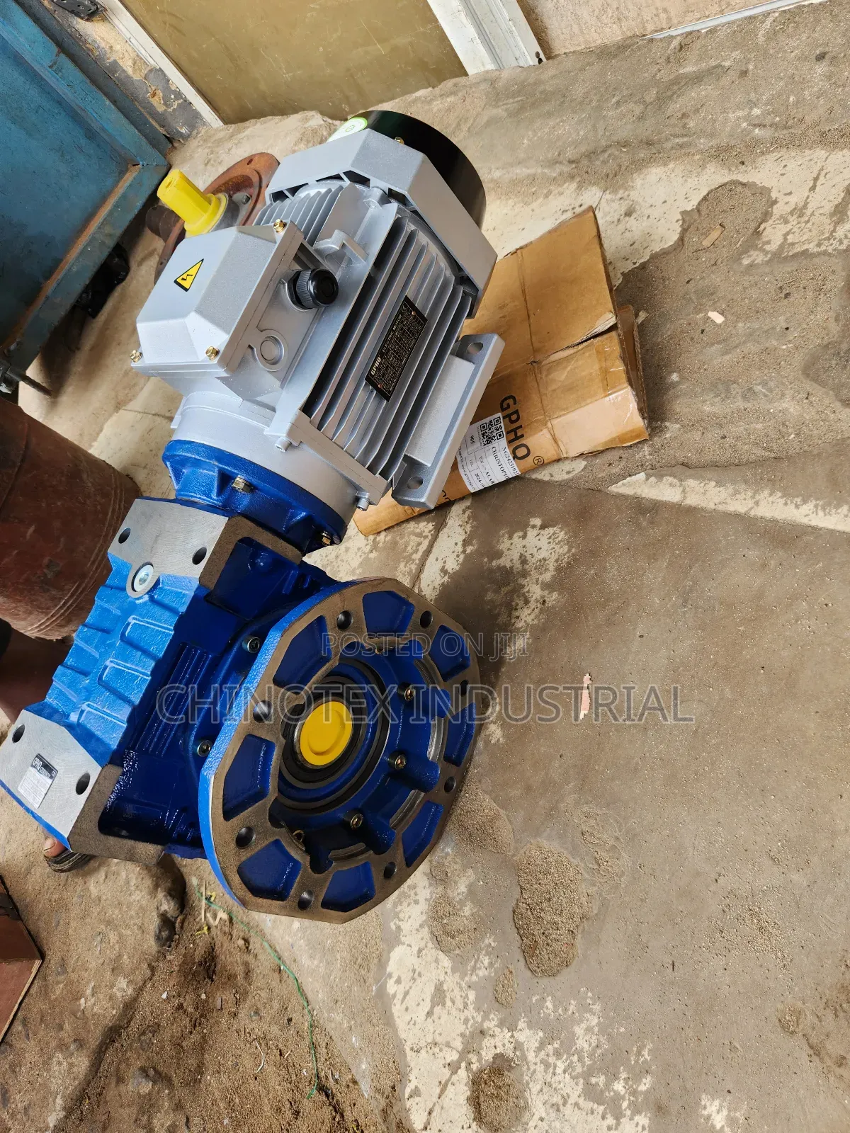 3hp/2.2kw Worm Gear Motor for Conveyor Drive