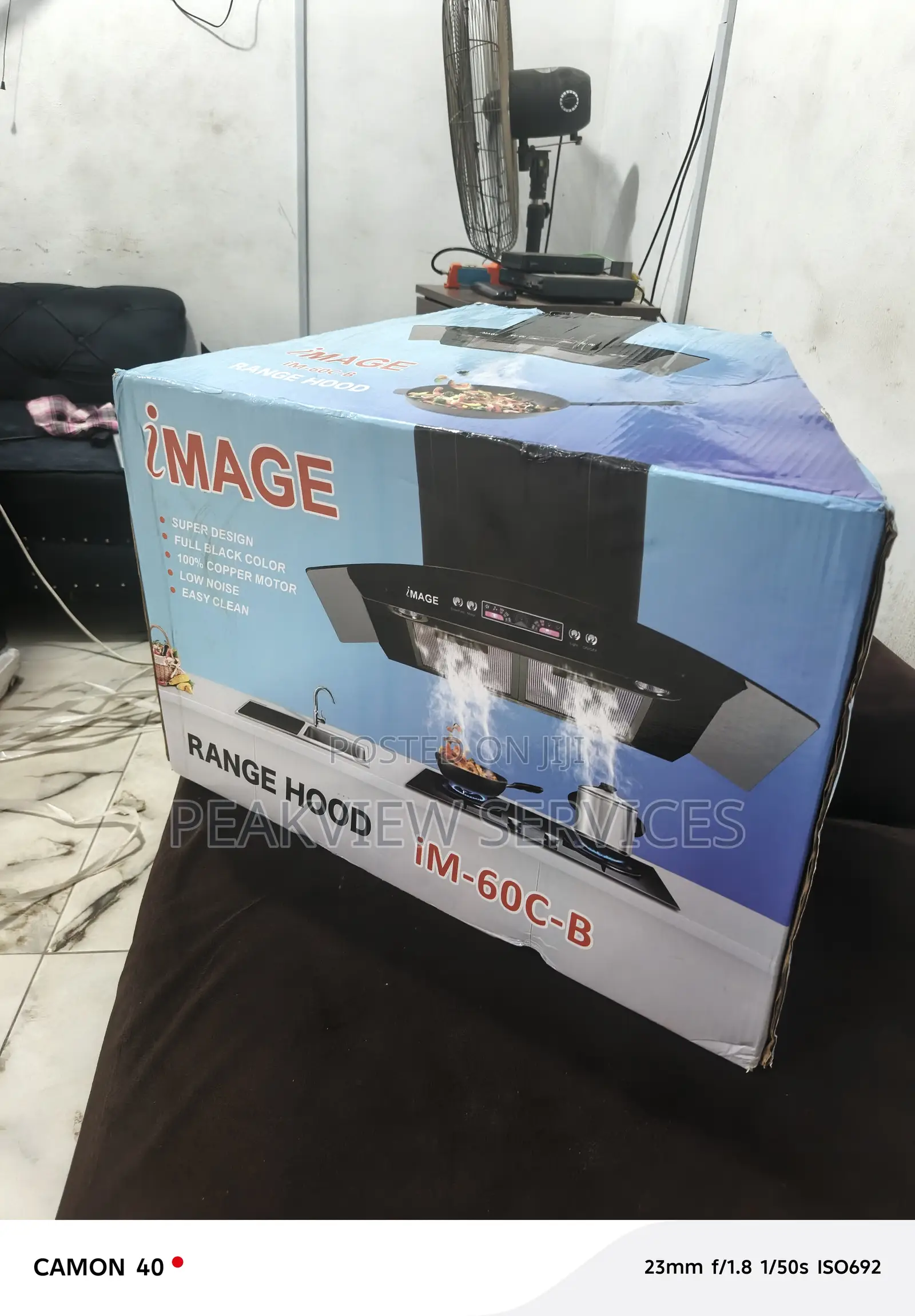 Image Im-60c-8 60cm Range Hood With Double Filter System