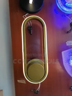 Gold Minimalist Led Wallbracket
