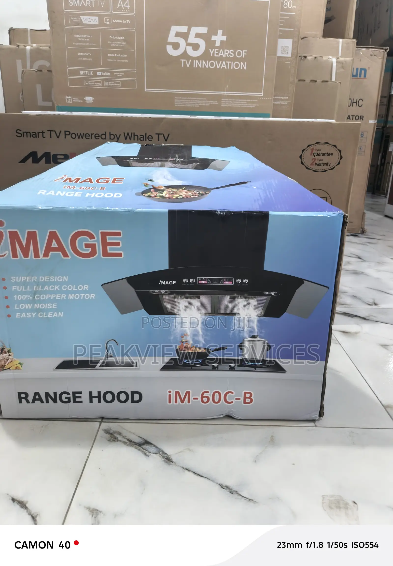Image Range Hood Im-60c-8 – Modern Stainless Kitchen Hood