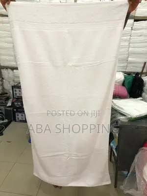100% White Cotton Hotel Towels in Aba, Abia State