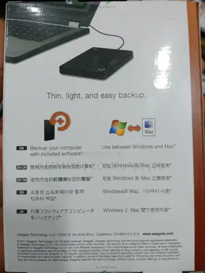 500gb Seagate Backup Portable Hard Drive