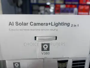 Solar Camera + Lighting Single Lens 450w V380