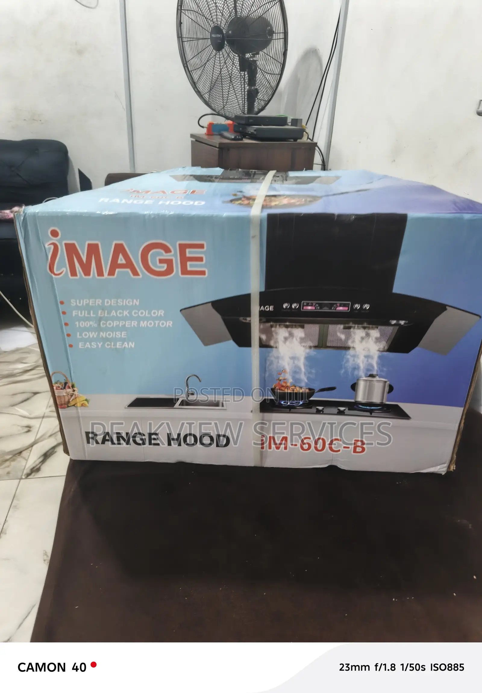 Image Im-60c-8 Cooker Hood – Efficient Smoke Removal