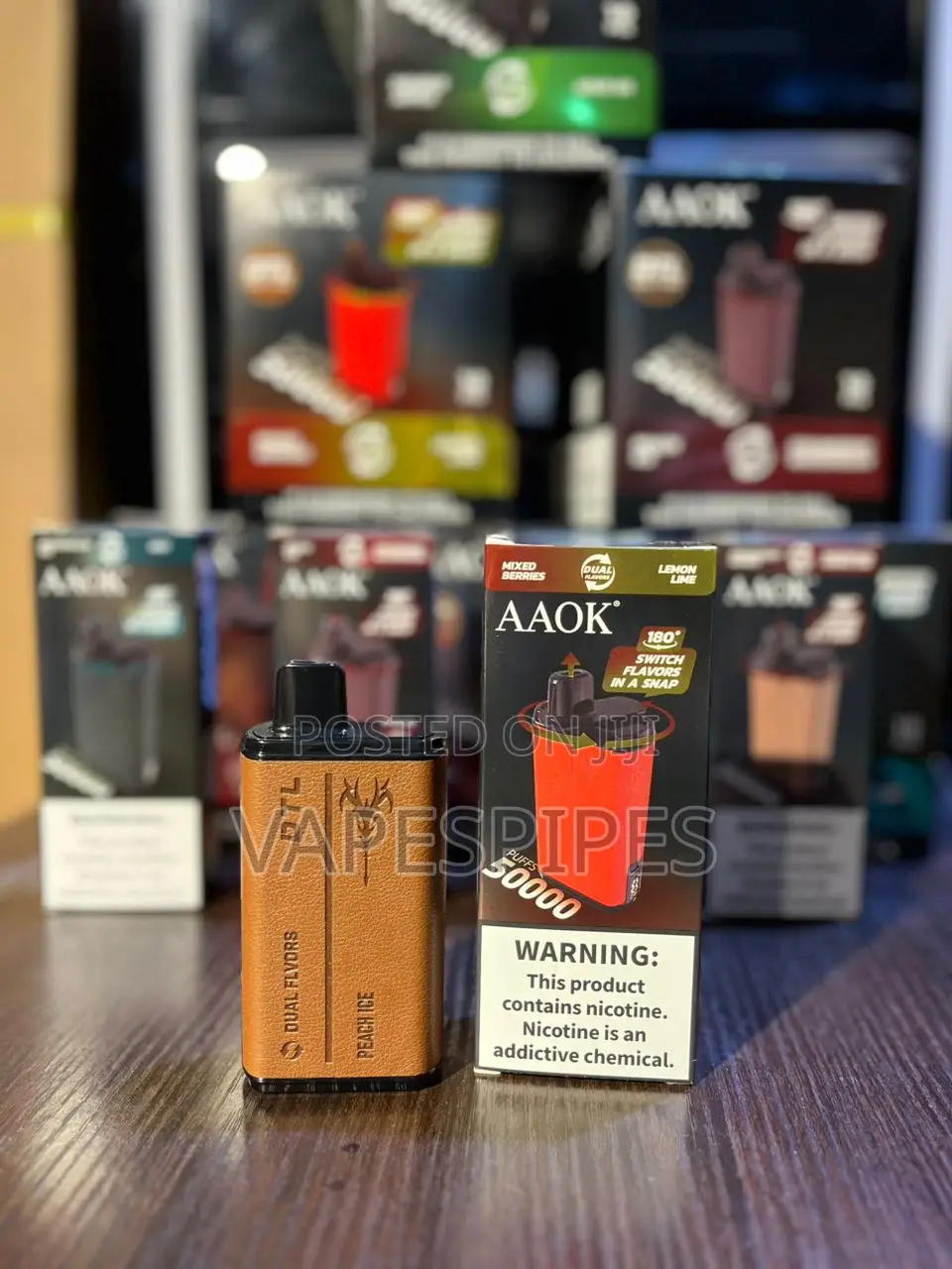 New Aaok Puff Dual Flavour