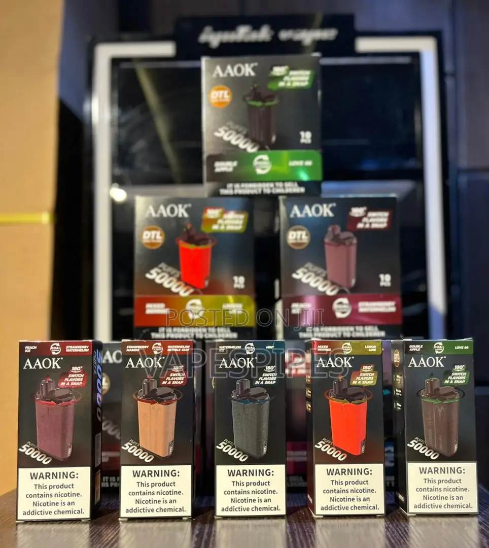 New Aaok Puff Dual Flavour