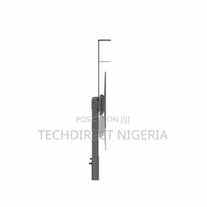 60"-100" Mobile Height-Adjustable Interactive Flat Panel and Tv Stand