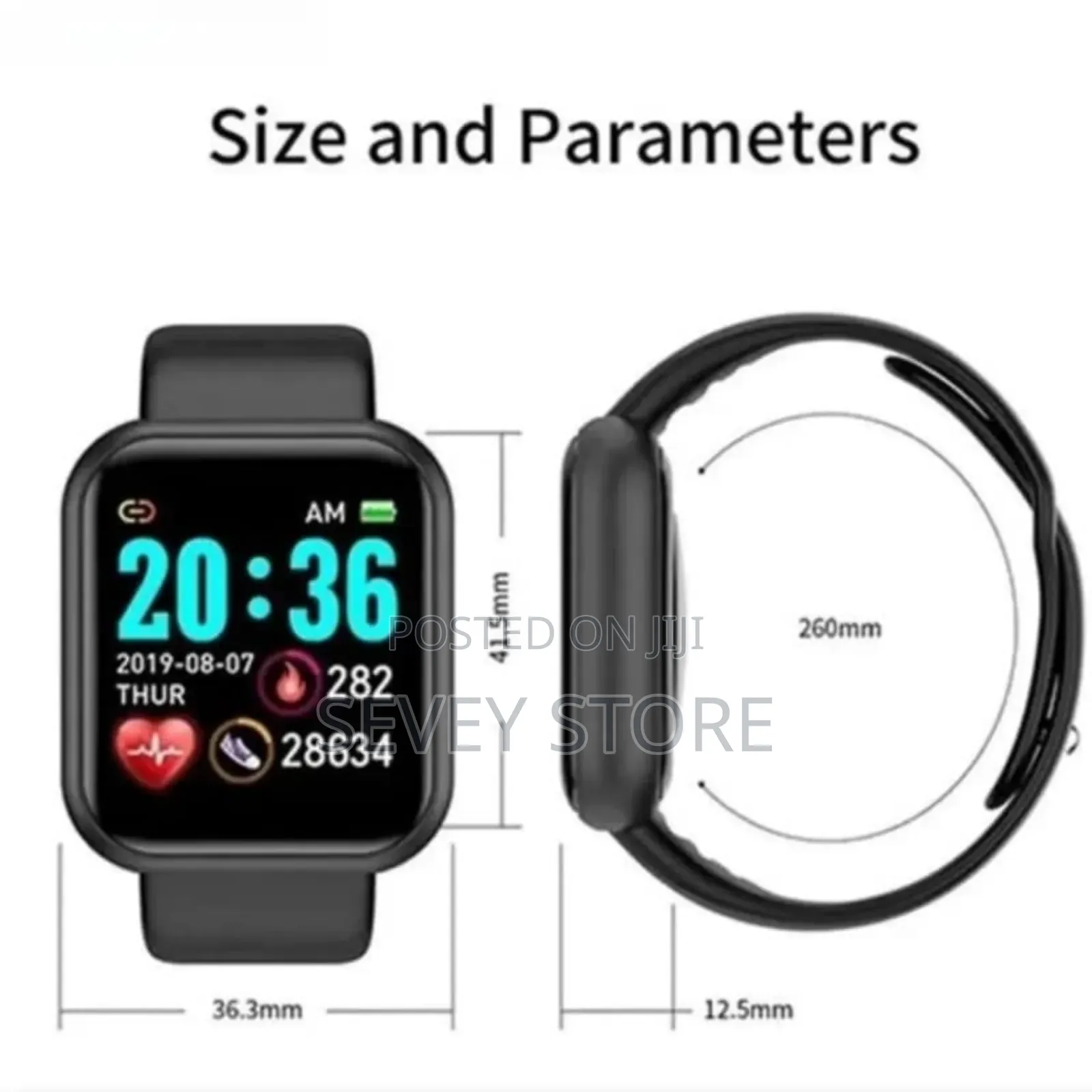 Smart Watch - Black