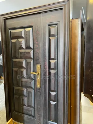 German Steel Security Door – Brown (Front Door)