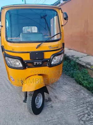 TVS King Deluxe Plus iTouch Start 2023 Yellow