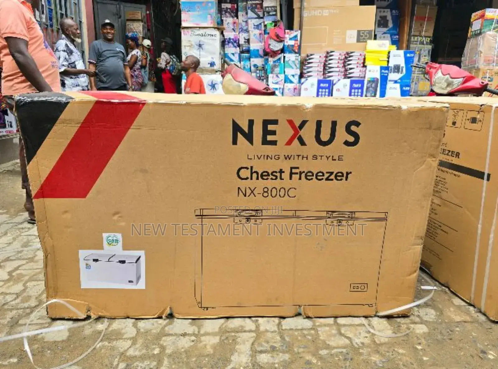 Original Nexus Product Chest Freezer Model Nx-800c