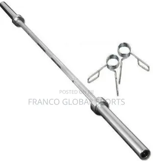 Olympic Barbell With Spring Collars